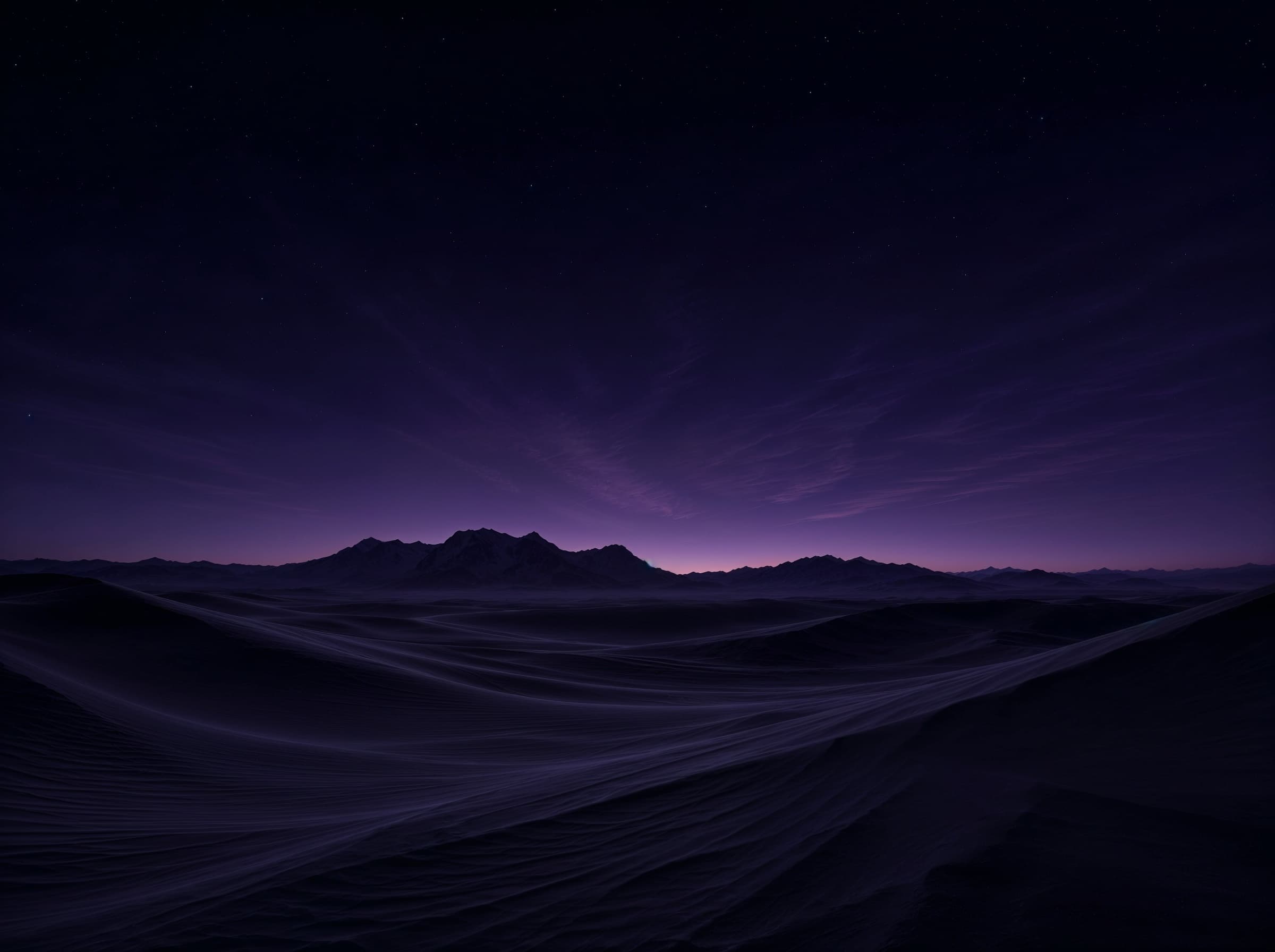 Dusk landscape