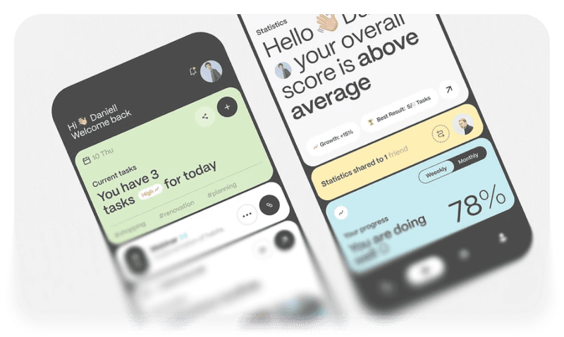 UI/UX Design - Mobile App Mockups